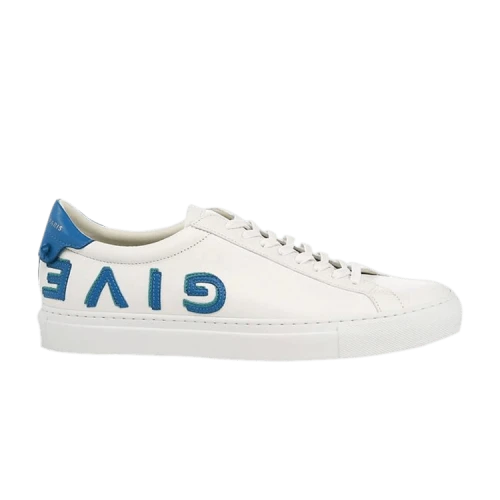 Givenchy Urban Street Low 'Upside Down Logo - White Electric Blue'