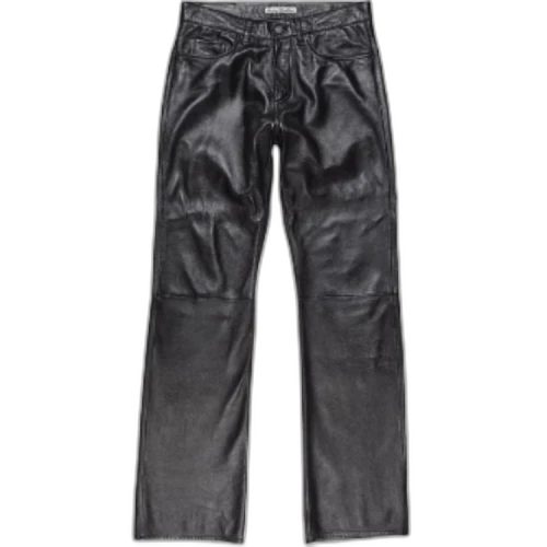Acne Studios lamb leather trousers
