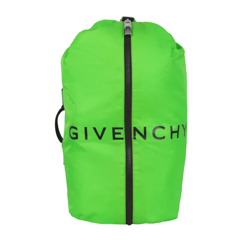 Givenchy G-Zip Backpack In Nylon Bright Green