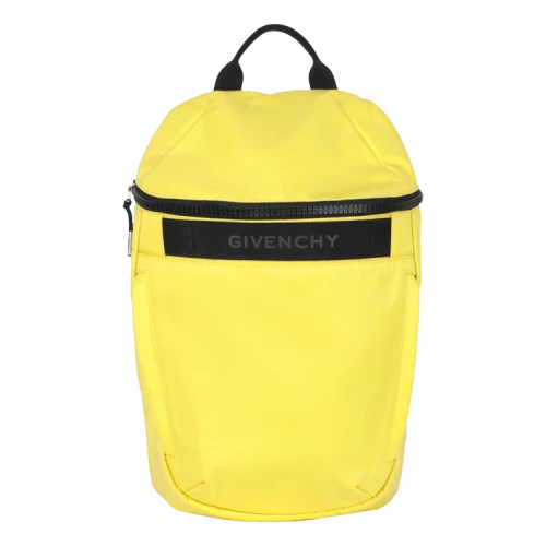 Givenchy G-Treck Backpack In Reflective Nylon Yellow