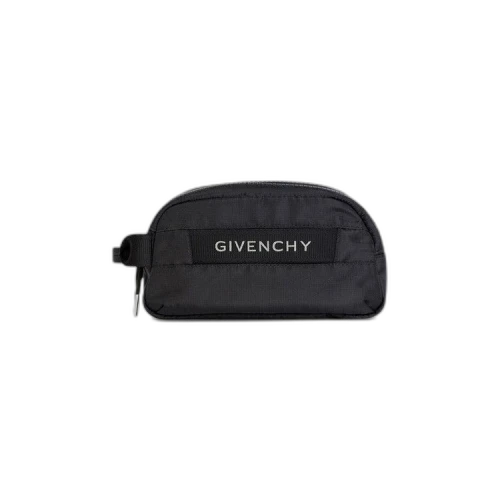 Givenchy Toilet Pouch in Nylon G-Trek Black