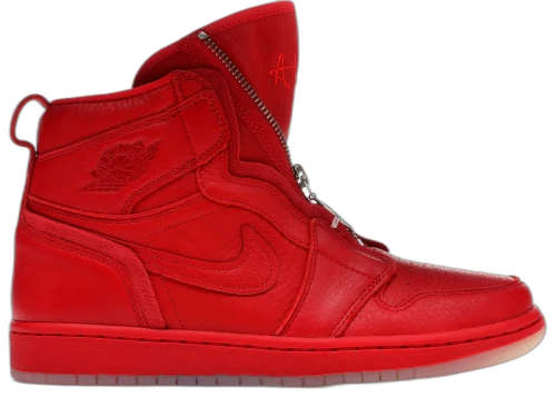 Jordan 1 Retro High Zip AWOK Vogue University Red (Women's)
