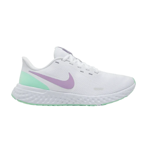 Nike Revolution 5 'White Green Glow Violet' (Women's)