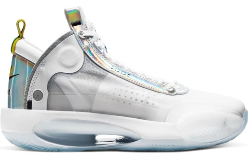 Jordan XXXIV White Metallic Silver (GS)