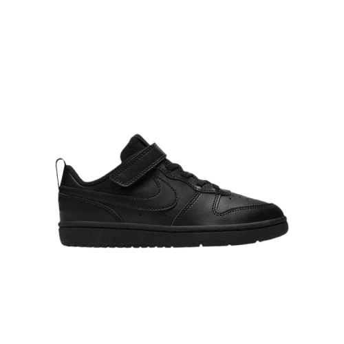 Nike Court Borough Low 2 PS 'Triple Black'