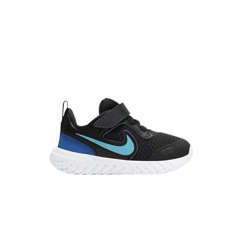 (TD) Nike Revolution 5 'Black Oracle Aqua'