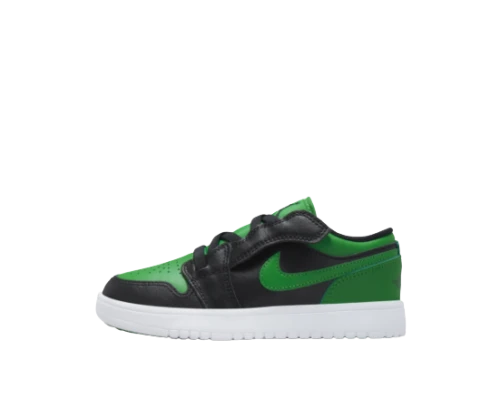 Jordan 1 Low ALT Black Lucky Green White (PS)