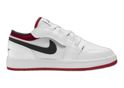 Jordan 1 Low ALT White Gym Red Black (PS)