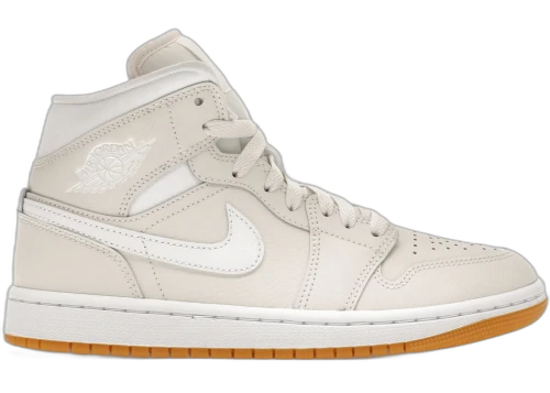 Jordan 1 Mid Phantom Gum (Women's)