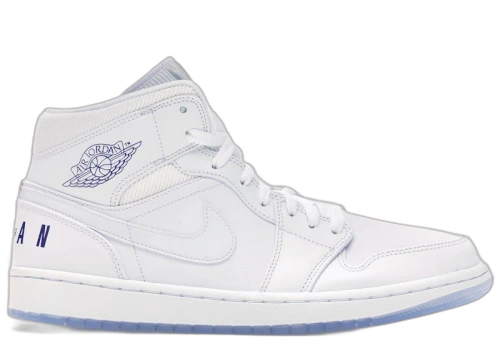 Jordan 1 Mid Pure White