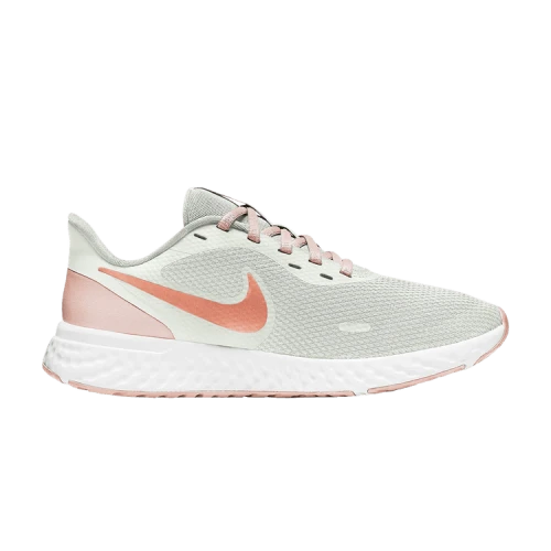 Nike Revolution 5 White Orange Pearl (Women's) (Wide)