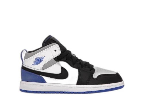 Jordan 1 Mid SE White Black Royal (PS)