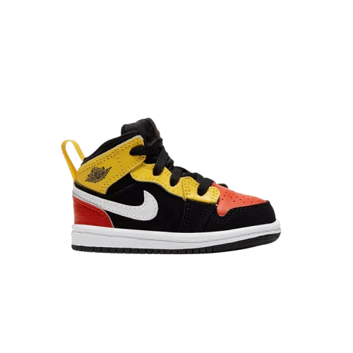 (TD) Air Jordan 1 Mid SE 'Amarillo Team Orange'