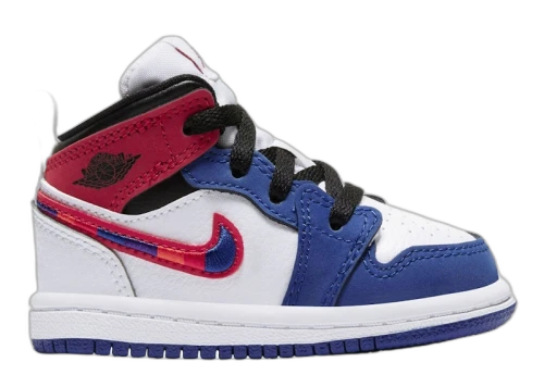 Jordan 1 Mid SE Rush Blue University Red (TD)