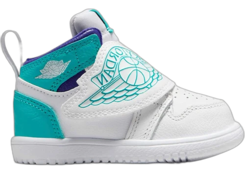 Sky Jordan 1 White New Emerald Grape Ice (TD)