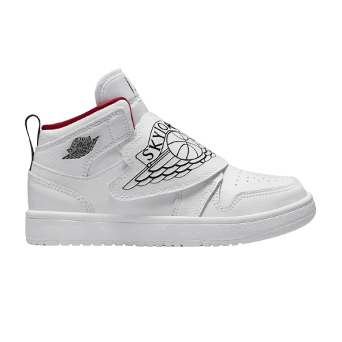 Sky Jordan 1 PS 'White Gym Red'