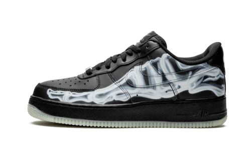 Nike Air Force 1 Low Black Skeleton Halloween (2019)