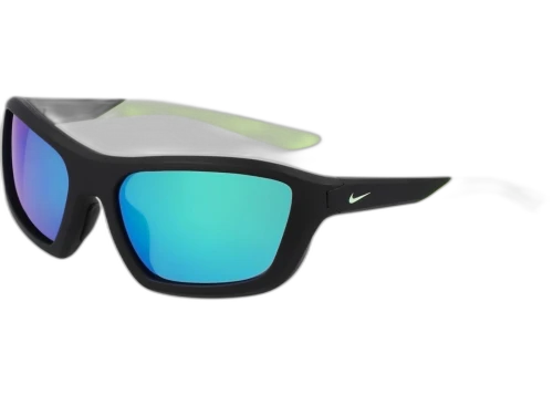 Nike Brazer M Wrap Sunglasses Matte Black Green (BRAZER-M-FV2401-010-5417)