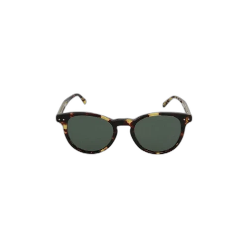 Bottega Veneta Round Frame Acetate Sunglasses 'Brown'