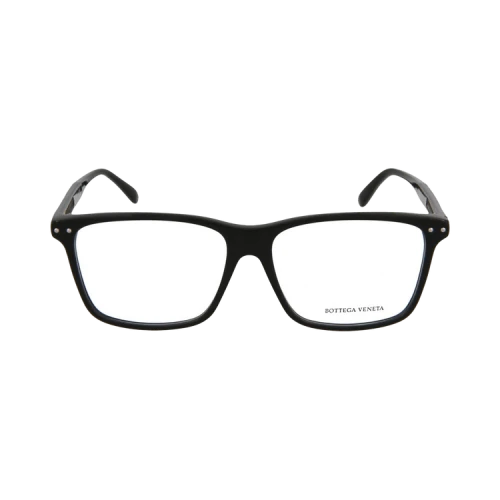 Bottega Veneta Square-Frame Acetate Optical Frames 'Black Grey Transparent'
