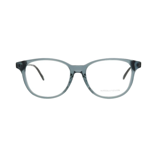 Bottega Veneta Square-Frame Acetate Optical Frames Grey Ruthenium Transparent (BV0136OA-30001680-005)