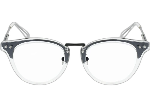 Bottega Veneta Round-Frame Acetate Sunglasses Crystal Black/Transparent (BV0144O-30001689-001)