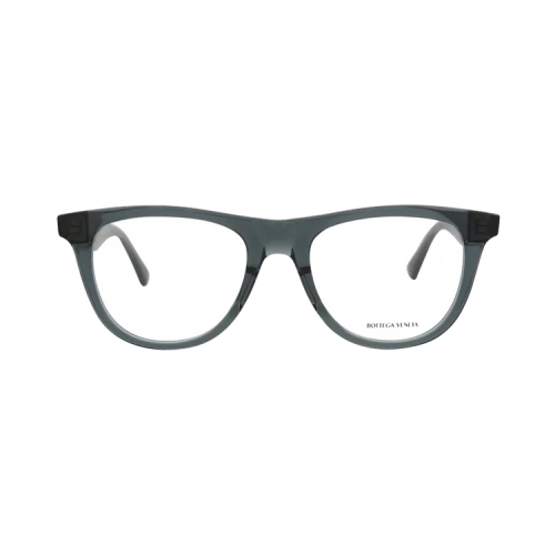Bottega Veneta Round-Frame Acetate Optical Frames 'Grey Grey Transparent'