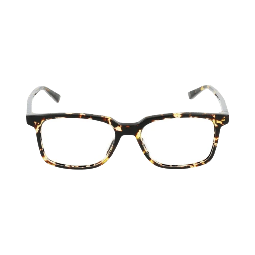 Bottega Veneta Square-Frame Acetate Optical Frames Havana Havana Transparent (BV1024O-30008301-002)