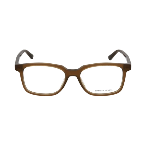Bottega Veneta Square-Frame Acetate Optical Frames Brown Brown Transparent (BV1024O-30008301-003)