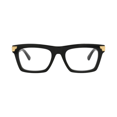 Bottega Veneta Square-Frame Acetate Optical Frames 'Black Transparent'