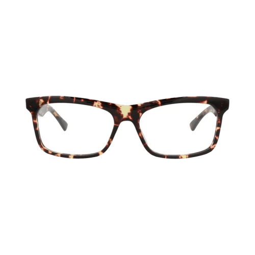 Bottega Veneta Square-Frame Acetate Optical Frames Havana Havana Transparent (BV1063O-30009034-002)