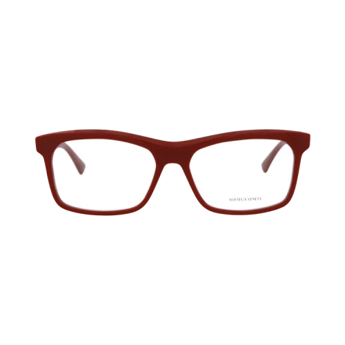 Bottega Veneta Square-Frame Acetate Optical Frames Burgundy Burgundy Transparent (BV1063O-30009034-004)