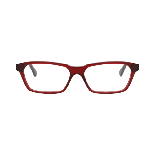Bottega Veneta Square-Frame Acetate Optical Frames 'Red Transparent'