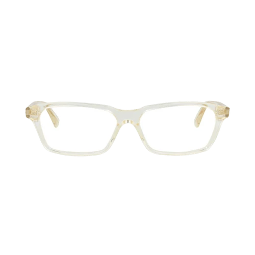 Bottega Veneta Square-Frame Acetate Optical Frames Beige Beige Transparent (BV1098O-30011018-004)