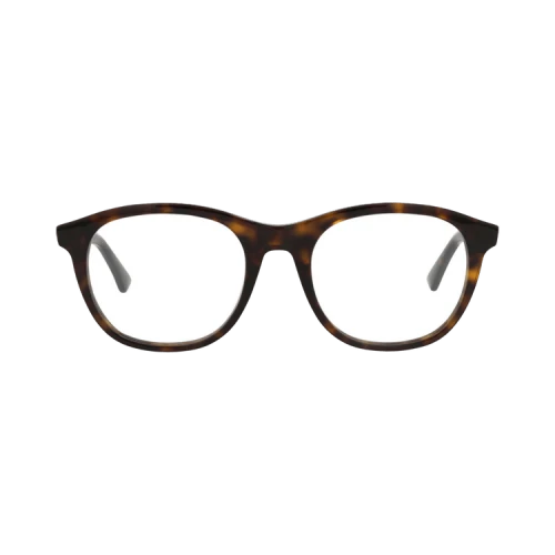 Bottega Veneta Round-Frame Acetate Optical Frames 'Havana Transparent'