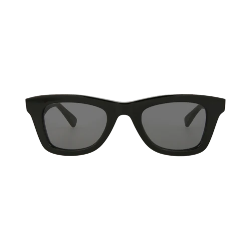 Bottega Veneta Square-Frame Acetate Sunglasses 'Black Black Grey'