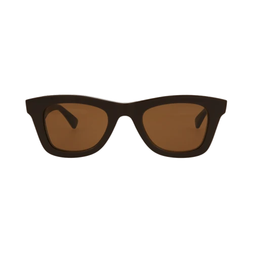 Bottega Veneta Square-Frame Acetate Sunglasses 'Brown Brown Brown'