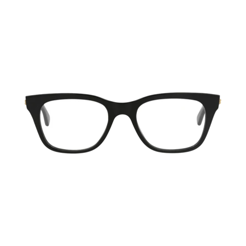 Bottega Veneta Square-Frame Acetate Optical Frames 'Black Black Transparent'