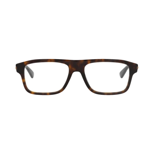 Bottega Veneta Square-Frame Acetate Optical Frames 'Havana Havana Transparent'
