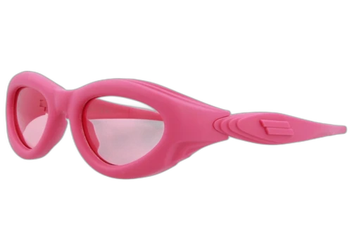 Bottega Veneta Oval-Frame Injection Sunglasses Pink (BV1162S-30013384-001-60133)