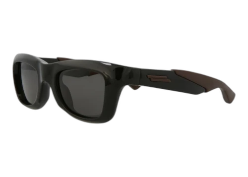 Bottega Veneta Square Sunglasses Black/Grey (BV1183S-30013672-001)