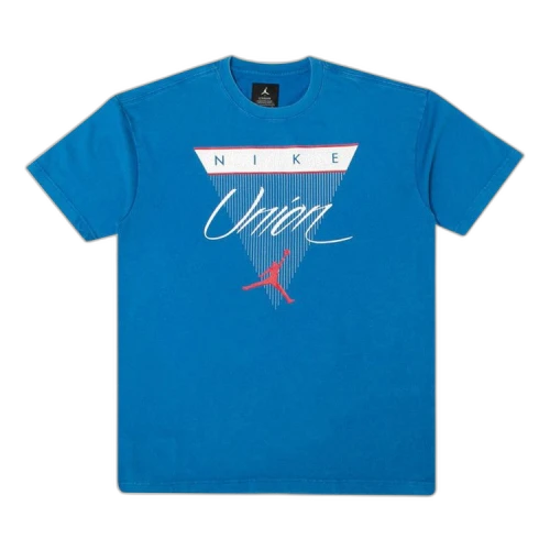 Air Jordan x Union NRG Vault Flight Triangle Tee 'Blue'