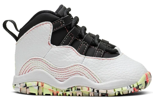 Jordan 10 Retro White Barely Volt Ember Glow (TD)