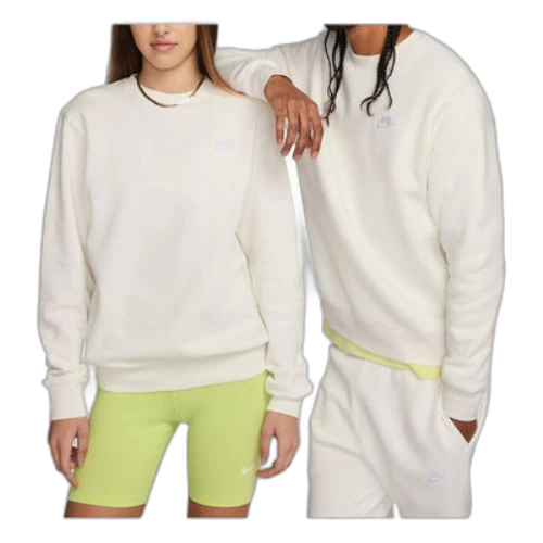 Nike Sportswear Club Fleece Crewneck Sweatshirt 'Sail White'