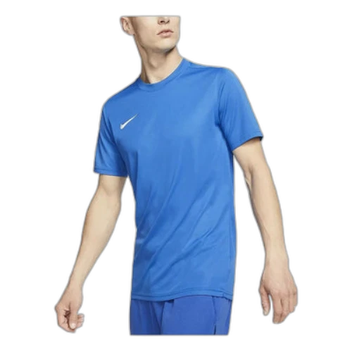 Nike Dri-FIT Logo Printing Round Neck Pullover Short Sleeve Us Edition Blue T-Shirt