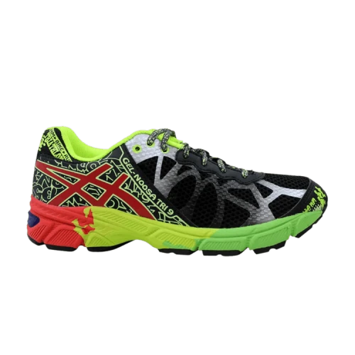 Asics Gel Noosa Tri 9 GS 'Black Red Flash Yellow'