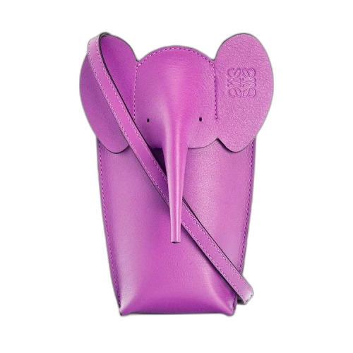 Loewe Elephant Pocket 'Bright Purple'