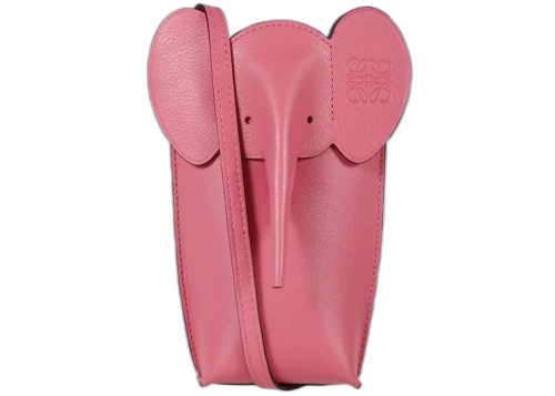 LOEWE Elephant Pocket in Classic Calfskin New Candy