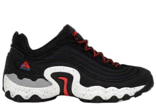 Nike Air Skarn Black Habanero Red