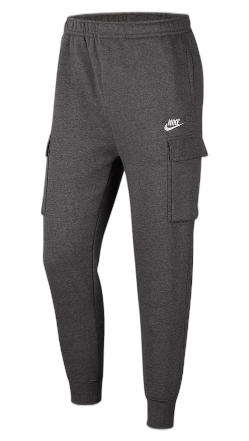 Nike Sportswear Club Fleece Cargo Pants Charcoal Heather/Anthracite/White